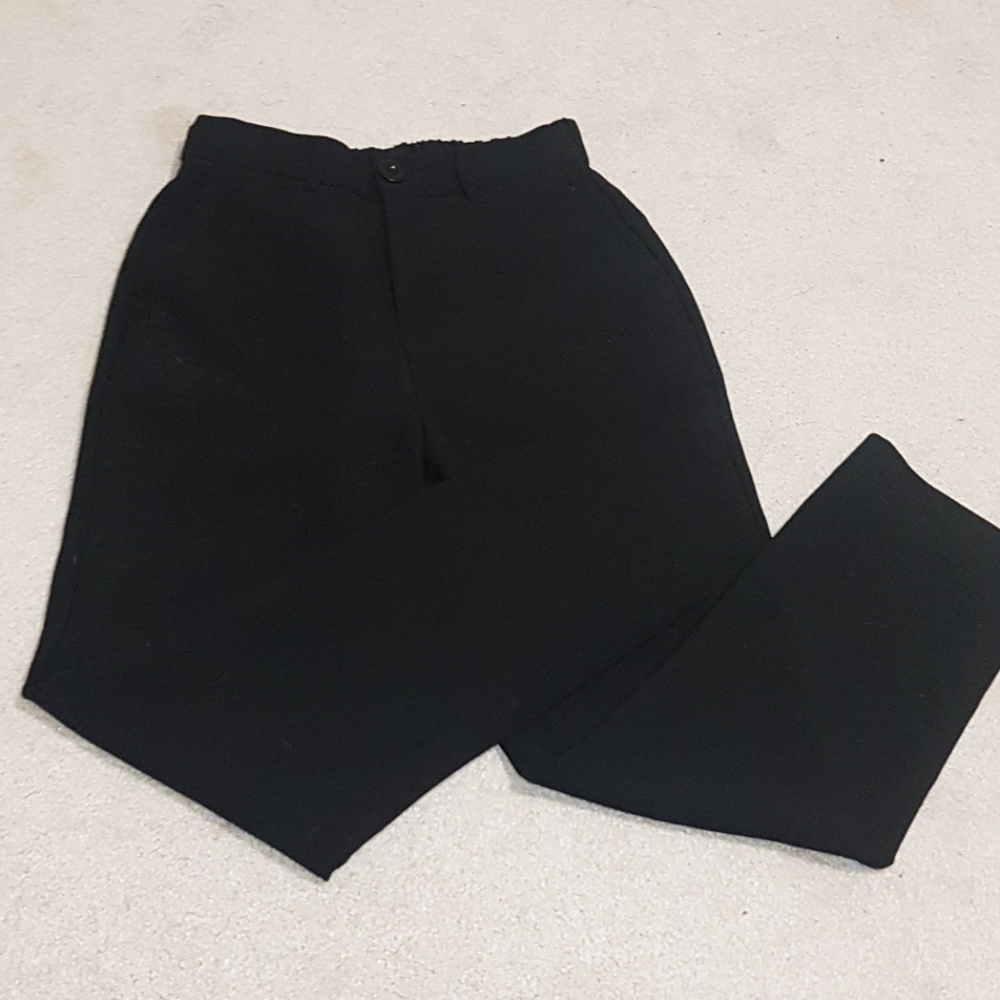 Basic black trousers